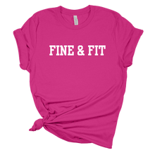 Load image into Gallery viewer, Fine &amp; Fit Essential Tee
